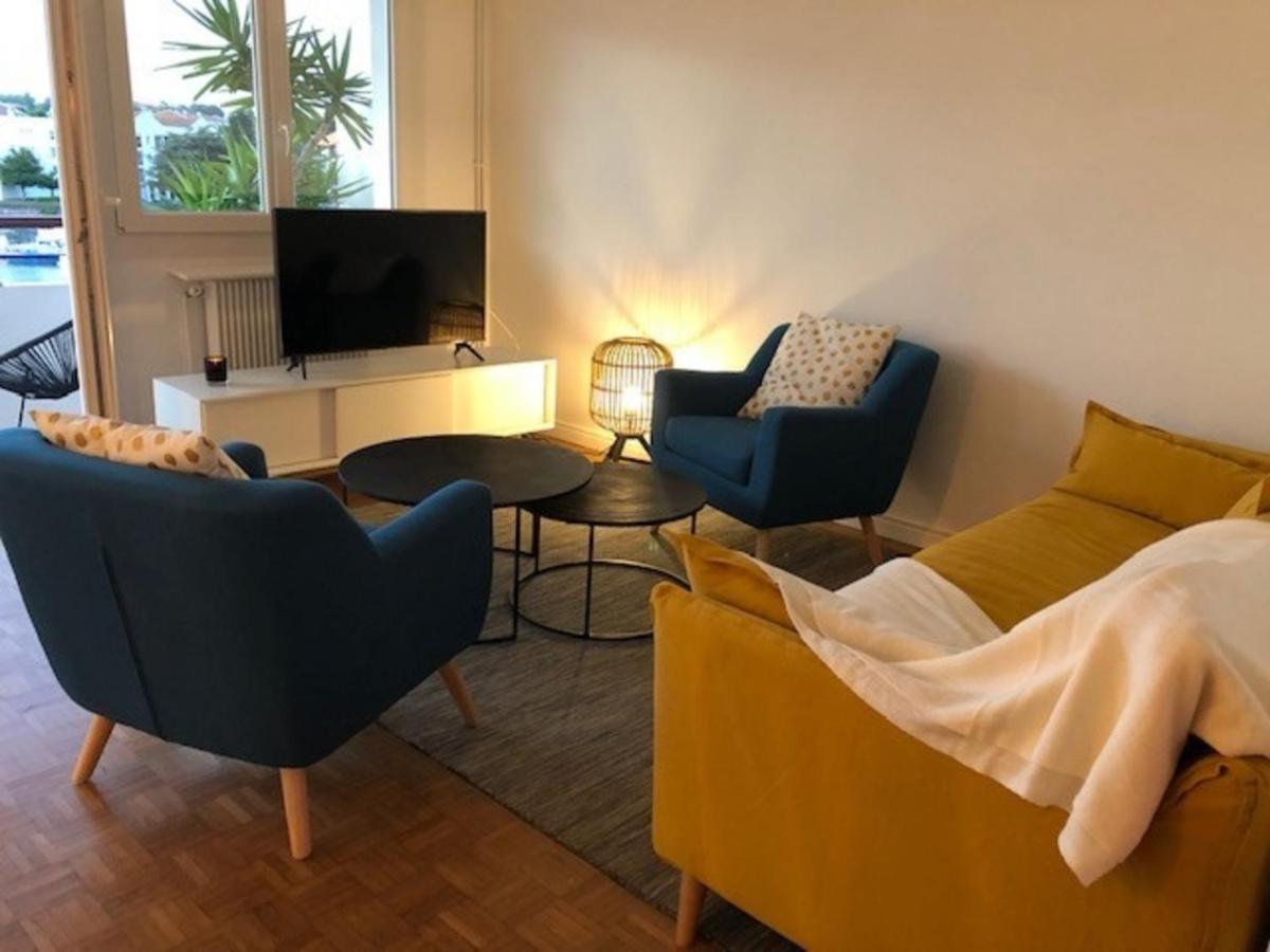 Ciboure : T4 Spacieux Avec Balcon Et Veranda, Proche Golf - Fr-1-239-554 ภายนอก รูปภาพ